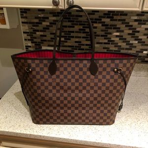 New Neverfull GM Damier Ebene